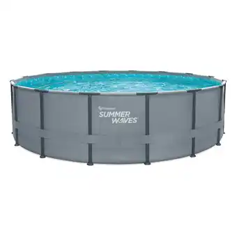 Netto Marken-Discount Summer Waves Elite Pool Ø488 x 122 cm Angebot