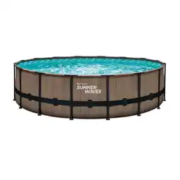 Netto Marken-Discount Summer Waves Elite Pool Ø488x122 cm Angebot