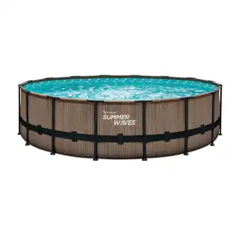 Netto Marken-Discount Summer Waves Elite Pool Ø488x122 cm Angebot