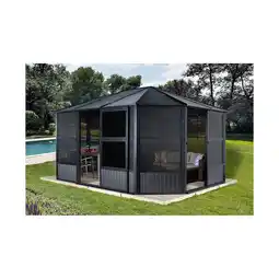 Netto Marken-Discount Sojag Aluminium Pavillon, Kaltwintergarten Charleston versch. Ausführungen Angebot