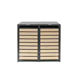 Netto Marken-Discount Westmann Mülltonnenbox, Gerätebox 2-fach 240 L Angebot