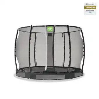Netto Marken-Discount EXIT Allure Premium Bodentrampolin ø305cm - schwarz Angebot