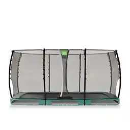 Netto Marken-Discount EXIT Allure Classic Bodentrampolin 244x427cm - grün Angebot