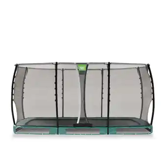 Netto Marken-Discount EXIT Allure Classic Bodentrampolin 244x427cm - grün Angebot