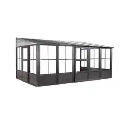 Netto Marken-Discount Sojag Aluminium Pavillon, Wintergarten Charleston Mural - versch. Ausführungen Angebot