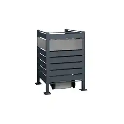 Netto Marken-Discount Westmann Metall Mülltonnenverkleidung Planum 120cm - versch. Ausführungen Angebot