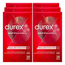 Netto Marken-Discount Durex Kondome Gefühlvoll 16 ST , 6er Pack Angebot