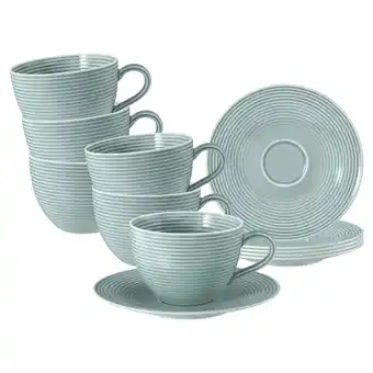 Netto Marken-Discount Seltmann Weiden Teetassen mit Untertassen Beat Color Glaze 140 ml 6er Set Angebot