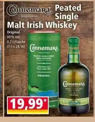 Norma Connemara Peated Single Malt Irish Whiskey 0,7L Angebot