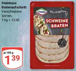 Globus Steinhaus Bratenaufschnitt Angebot