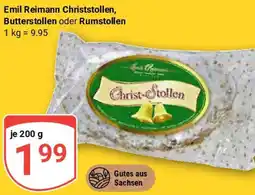Globus Emil Reimann Christstollen, Butterstollen oder Rumstollen Angebot