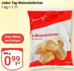 Globus Jeden Tag Weizenbrötchen Angebot