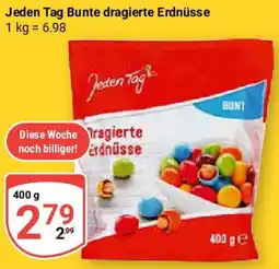 Globus Jeden Tag Bunte dragierte Erdnüsse Angebot