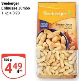 Globus Seeberger Erdnüsse Jumbo Angebot