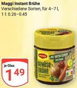 Globus Maggi Instant Brühe Angebot