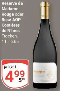 Globus Reserve de Madame Rouge oder Rosé AOP Costières de Nîmes Angebot