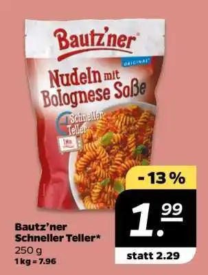 NETTO BAUTZ'NER Schneller Teller Angebot
