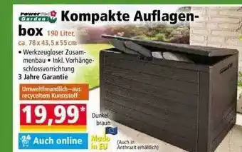 Norma Powertec Garden Kompakte Auflagenbox Angebot