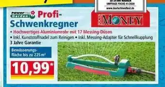 Norma Powertec Garden Profi Schwenkregner Angebot