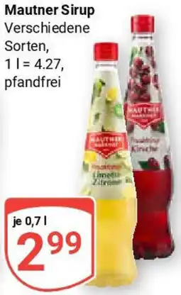Globus Mautner Sirup Angebot
