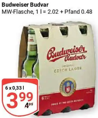 Globus Budweiser Budvar Angebot