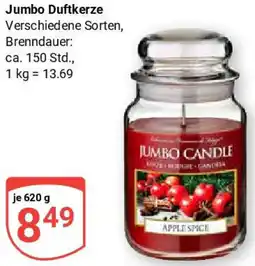 Globus Jumbo Duftkerze Angebot