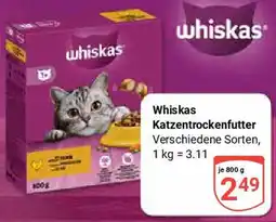 Globus Whiskas Katzentrockenfutter Angebot