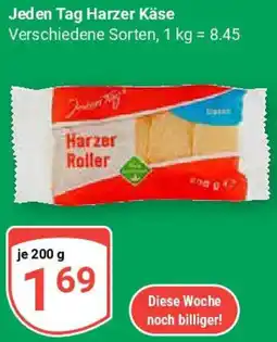 Globus Jeden Tag Harzer Käse Angebot