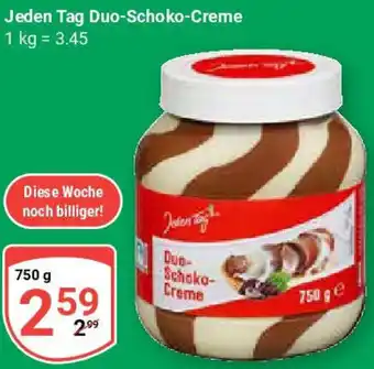 Globus Jeden Tag Duo-Schoko-Creme Angebot