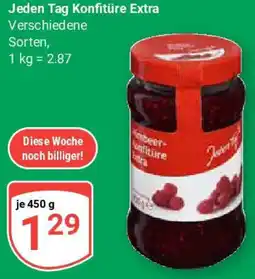 Globus Jeden Tag Konfitüre Extra Angebot