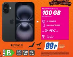 K+B Expert Apple iPhone 16 + MagentaMobil M Young Angebot