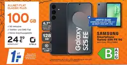 K+B Expert SAMSUNG Smartphone Galaxy S25 FE 5G + ALLNET-FLAT CLASSIC PLUS Angebot