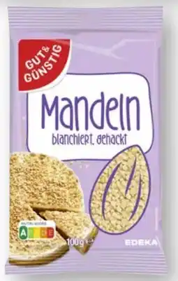 Edeka Gut & Günstig Mandeln Angebot