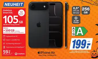 K+B Expert Apple iPhone Air + Vodafone Smart XXL Angebot