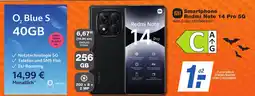 K+B Expert Xiaomi Smartphone Redmi Note 14 Pro 5G + O₂ Blue S 40GB Angebot