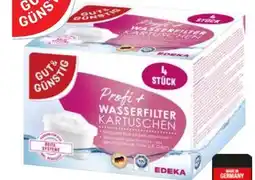 Edeka Gut & Günstig Wasserfilterkartuschen Profi + Angebot