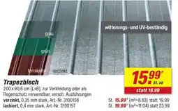 toom Baumarkt Trapezblech Angebot