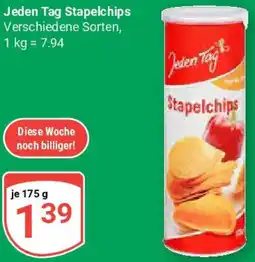 Globus Jeden Tag Stapelchips Angebot