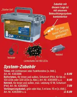 toom Baumarkt System-Zubehör Angebot