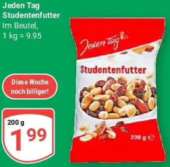 Globus Jeden Tag Studentenfutter Angebot