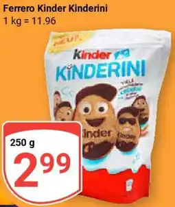 Globus Ferrero Kinder Kinderini Angebot