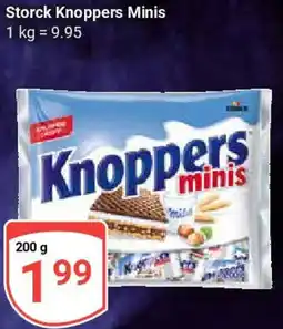 Globus Storck Knoppers Minis Angebot