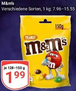 Globus M&M's Angebot