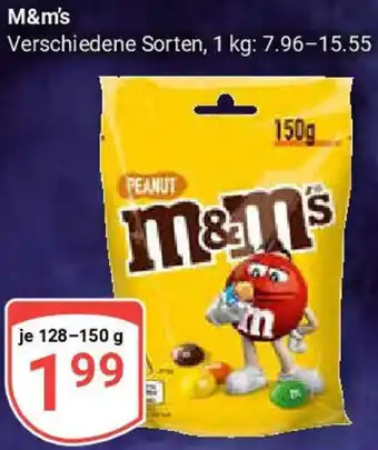Globus M&M's Angebot