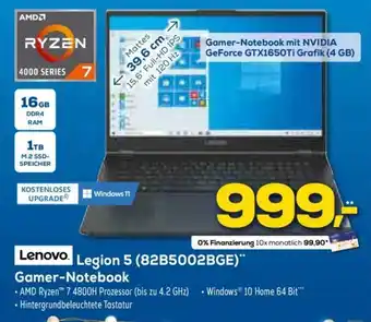 Euronics Lenovo Legion 5 (82B5002BGE)" Gamer-Notebook Angebot