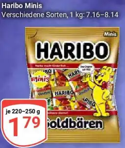 Globus Haribo Minis Angebot