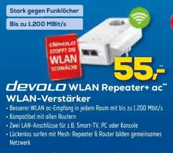 Euronics Devolo WLAN Repeater+ac" WLAN-Verstarker Angebot