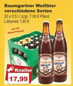 Bilgro Baumgartner Weißbier Angebot