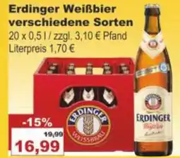 Bilgro Erdinger Weißbier Angebot
