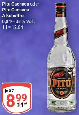 Globus Pitu Cachaca oder Pitu Cachaca Alkoholfrei Angebot